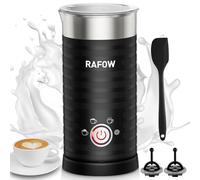 4 in 1 Electric Milk Frother Steamer - Hot and Cold Coffee Foam Froth Maker 300ml, Automatic Milk Warmer Foamer for Latte, Cappuccinos, Macchiato, Chocolate