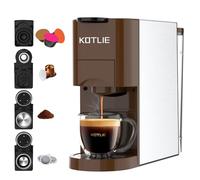 KOTLIE 19 Bar Espresso 4in1 Coffee Machine for Nespresso Original/Dolce Gusto/L’OR/Ground Capsule and ESE Coffee Pods