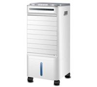 4-in-1 Evaporative Air Cooler with 90° Horizontal Swing, 65W Portable Air Conditioner Fan No Hose, 120° Vertical Adjust Cooling Fan, 360ml/h Humidifier, 7 Hour Knob Timer