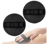 4-in-1 Exfoliating Scrubber Set, No-Pain Exfoliating Bath Scrubber Glove, Exfoli ting Bath Pads for Body, Reusable, Quick-Dry (B)