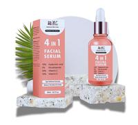 4-in-1 Face Serum, 10% Hyaluronic Acid, 5% Niacinamide, 30% Vitamin C, 10% Vitamin E, 1.01 fl oz