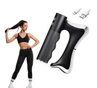 4-in-1 Fascia Full-Body Sculpting Blade, Muscle Contouring Device, Hand Held Electric Gua Sha Tool, Portable Electric Fascia Knife Vibration Body Massager for Foot,Body (Black)