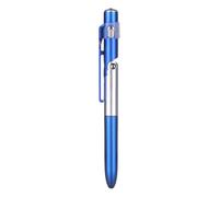 4 In 1 Foldable Ballpoint Pen with Led Flashlight Folding Phone Holder Stylus Pen for Touch Screen Devices Multi-function Touch Pen Office School Student Stationery