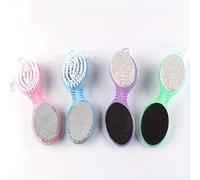 4-in-1 Foot Care Tool Dead Skin Removal Brush Foot Repair Tool Pumice Stone Dead Skin Remover Peeling Brush Pedicure Grinding Tool Multi Purpose Foot Callus Remover Pedicure Tools（Random Color）