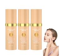 4 in 1 Foundation Liquid, Colour Changing Foundation, Moisturizing Anti-Aging Sunscreen Serum SPF 50, Full Coverage Liquid Foundation For Mature Skin, Uniform Skin Tone, 24H Wear (3PC)