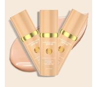 4-In-1 Foundation Serum With SPF 50 - Light/Medium Spectrum for Mature Skin, Full Coverage Moisturizing Liquid (3PC, One Size)