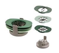 4 in 1 Fruit Cutter Slicer, Mango Apple Tomato Corer Slicer, Multifunctional Kitchen Tool for Fruit & Vegetable Cutting (Green)