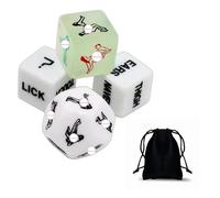 4-in-1 Fun English Dice Set, Creative Role-Playing Dice for Couples-UKRB193