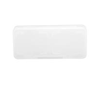4-In-1 Game Cards Case, Dustproof Portable PP Game Cartridge Storage Box for Switch, PP material,durable and wear-resistant,suitable for game lovers(white)