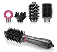 4 in 1 Hair Dryer Brush Set, PARWIN PRO BEAUTY Air Styler with 4 Attachments as Hairdryer, Hot Air Brush, Hair Diffuser, Hot Brush for Hair Styling, Ionic Care Frizz-Free, 1000 Watts