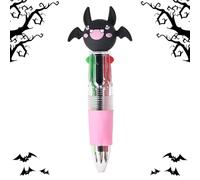 4 in 1 Halloween Cute Writing Fluid Pen Multicolour Party | Multi-Ink Retractable Pens for Parties Work Study Home Office School Parties Christmas Gifts