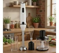 4 In 1 Hand Blender Electric Stick Blender Food Mixer, Purée Maker And Liquidiser