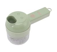 4 in 1 Handheld Electric Vegetable Cutter, 200ml USB Rechargeable Vegetable Chopper, Wireless Food Processor for Garlic Pepper Chili Onion