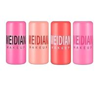4-in-1 Hydrating Blush Stick set Lightweight Color Sticks for Eyes Cheeks & Lips Gentle Daily Makeup Set for Girls & Women
