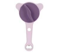 4 in 1 Jar Opener for Arthritis Hands Bottle Opener and Adjustable Lid Opener Kitchen Gadget for Seniors and Weak Hands Multi Cap Opener with Stainless Steel Grip Teeth (Purple)