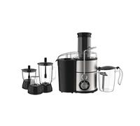 4-in-1 Juicer, 800W High-Speed Motor, 16000/20400 RPM, AS+Glass Cup, Stainless Strainer, Copper-Cladded Motor with Temperature Control, 2 Speed Control with Pulse, Safe Start System, 400-600ml Juice C