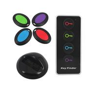 4 In 1 Key Tracker - ABS Technology Locator Device, 131ft Range Finder For Keys, Wallet Phone, Senior Item Finder To Belong