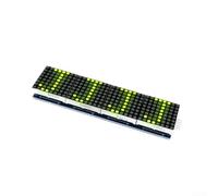 4 In 1 LED Display Microcontroller with 5P Line Dot Module Compatible with For Arduino for Matrix Display Applications (Yellow)