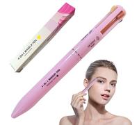 4 in 1 Makeup Pen, Multifunctional Makeup Pencil, Compact Eyeliner Lip Brow Liner and Highlighter for Travel, Style 2