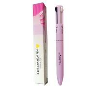 4 in 1 Makeup Pen Multifunctional Makeup Pencil from Eyeliner Lip Liner Brow Pencil and Highlighter Easy-To-Apply ＆ Compact Accessories for Travel Style 3 4 in 1 Pen