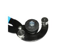 4-in-1 Manual Brake Pipe Bender Tool Kit for Copper, Aluminum & Stainless Steel Pipes