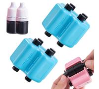 4 in 1 Math Roller Stamp for Math Teacher Kids,Addition,Subtraction, Multiplication & Fill-In-The-Blank Practice Tool for Kids, Classroom & Home Use (blue2pc)