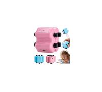 4 in 1 Math Roller Stamp No Ink, Randomized Digital Roller Stamp Addition Subtraction Multiplication Division Practice Tool, RollerDigital Teaching Stamps for Classroom & Home Use (Pink)