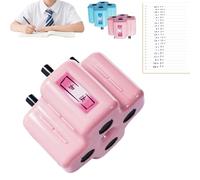 4 in 1 Math Stamp Roller, Roller Digital Teaching Stamp, Math Equation Practice Stamps, Addition, Subtraction, Multiplication, Division, for Students Parents Tutors Classroom Home School Summer Camp