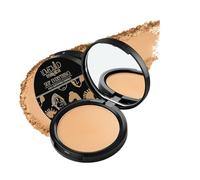 4-In-1 Mattifying Compact Perfect All Skin Matte Coverage, Moisturizer, Primer Skin Repair, With Macadamia Oil Vitamin E, Gossip Girlfriend (Medium) - 9G