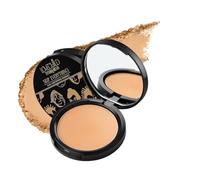 4-In-1 Mattifying Compact - Perfect All Skin Matte Coverage MoisturizerPrimerSkin RepairWith Macadamia Oil VitaminEHonest Honey (Medium) 9G