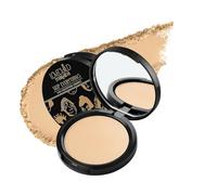 4-In-1 Mattifying Compact - Perfect All Skin Matte CoverageMoisturizer, Primer Skin Repair, With Macadamia Oil Vitamin E, Delicate Darling (Light) - 9G