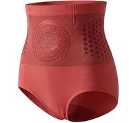4-in-1 Micro-Particle Sculpting & Fat-Burn Shorts Seamless Thermogenic Fat Burning Pants High Waisted Shapewear Butt Lifting Short Tummy Control Firming and Shaping Pants Red