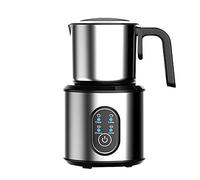 4 in 1 Milk Steamer, 350ml 400w Cold/Hot Frothing Foam Maker and Milk Warmer, Electric Milk Frother with Hot & Cold Functionality, for Coffee, Hot Chocolate, Iced Frappe