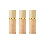 4 in 1 Moisturizing Full Coverage Liquid Foundation,Light Spectrum Sunscreen SPF50 UVA/UVB Protection, Moisturizer,Sunscreen Serum Uniform Skin Tone Stay up to 24h (3)