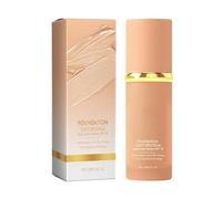 4 in 1 Moisturizing Full Coverage Liquid Foundation, Sunscreen Serum Spf 50, Colour Changing Foundation Light/Medium Spectrum, Face Foundations Full Coverage Skincare (1PC, 30ml)
