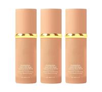 4 in 1 Moisturizing Full Coverage Liquid Foundation, Sunscreen Serum Spf 50, Colour Changing Foundation Light/Medium Spectrum, Face Foundations Full Coverage Skincare (3PCS, 30ml)