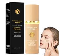 4 in 1 Moisturizing Full Coverage Liquid Foundation Sunscreen Serum Spf 50 Foundation Biomimic Foundation Concealer,Moisturizer,Sunscreen Serum Uniform Skin Tone Stay up to 24h