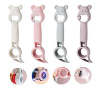 4 in 1 Multi Function Bottle Opener,4 Pcs Bottle Openers Beer Openers Universal Classic Beer Opener 4 in 1 Beer Bottle Opener for Jelly Jars, Beer Bottle, Cans, Tins
