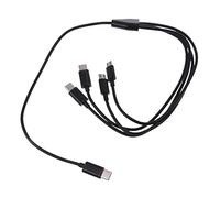 4 in 1 Multi-function USB C Charger Cable with USB C Connector Charging Cable for Tablet Type to Charging Adapter