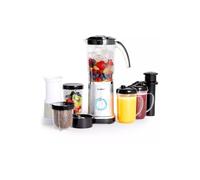 VonShef Blender, Juicer & Grinder - 4 in 1 Multi-Function Smoothie Blenders for Kitchen with 2 Speeds & Pulse Function, 17 Piece Juicer, Blender and Grinder Set for Ice, Smoothies, Shakes, 220W