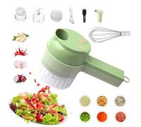 4 in 1 Multi-Functional Portable Electric Vegetable Cutter Set