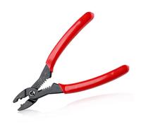 4-In-1 Multi-Purpose Electricians Pliers Wire Cutter, Stripper, Gripper for 12-20 AWG Insulated & N RedBlack