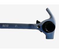 4-in-1 Multifunctional Claw Hammer & Ratchet Spanner - 17mm & 19mm Scaffold Wrench, Nail Puller, Pry Bar, Podger Spanner - 12” Heavy-Duty Hand Tool for Garage, Workshop, Carpentry, Auto Repair, DIY