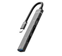 4 In 1 Multifunctional USB C Hub Type-C Adapter Converter Type-C To PD USB2.0 USB3.0 Charging Extender OTG Gadget USB3.0 Hub For Type C Devices Type C Hub With Fast Data Transfer Type C Hub With Ports