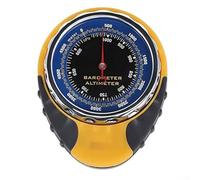 4-in-1 Outdoor Altimeter Barometer Thermometer Weather Forecast Tool Altitude Measurement Device for Hiking Camping Wilderness Exploring