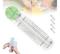4 in 1 Paper Cutter,4-in-1 Multi-Function Paper Trimmer, with Straight Wave Perforated Creasing Blades for Craft Paper Cardstock Photo Cutting, Scrapbooking Tools for DIY Art-C