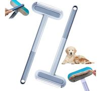 4 In 1 Pet Hair Removal Tool, Multifunctional Hair Removal Brush, Pet Hair Remover, Dog Hair Remover For Carpet, Adjustable Dog Cat Hair Catcher Carpet Rake With Hooks, Reusable (2 pcs)