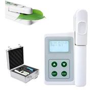 4-in-1 Plant Health Analyzer: Chlorophyll, Nitrogen, Moisture, Temperature Tester with LCD Display and USB Data Export for Garden Research