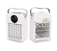 4 In 1 Portable Air Conditioner 700ML, Evaporative Cooler Humidifier Fan with 7 Color Light 2 to 8h Timer Personal Compact AC for Bedrooms Offices Desks
