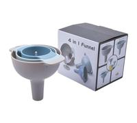 4 In 1 Pouring Set Reusable Oil Funnel With Detachable Strainer Filter And Practical Kitchen Accessory Tool For Pouring Liquids In The Kitchen